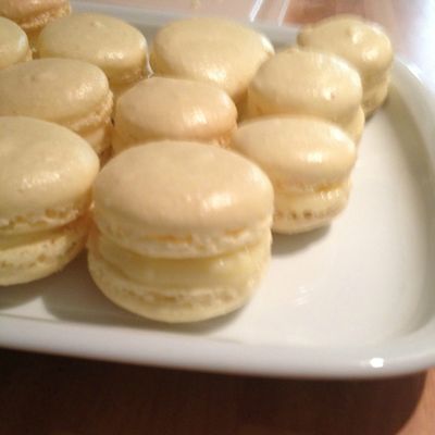 Macarons limoncello