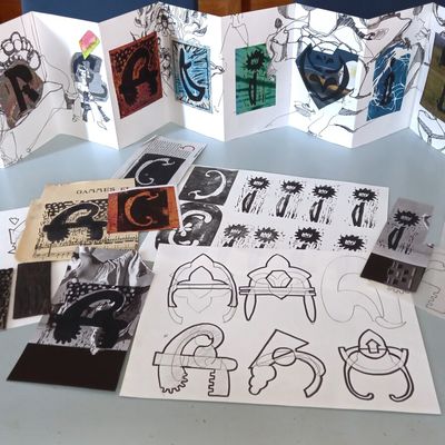 Atelier livre d'artiste de Mai 2025