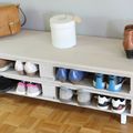 DIY rangement récup' - range-chaussures en palettes !