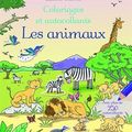 USBORNE : Coloriages et autocollants Les animaux