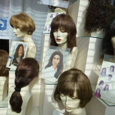 Les pintades font du shopping