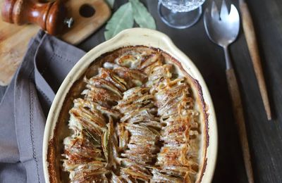 Gratin de pommes de terre au foie gras 