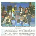 Presse : lu dans le Républicain le 26 février 2009 !