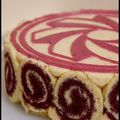 "Douceur Acidulée",l'entremets tout en fraîcheur et en légèreté...