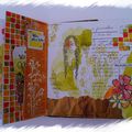 Suite du Junk journal aquarelle