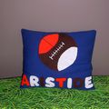 Coussin personnalisé : Dessine-moi un ballon ...