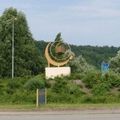 Rond-point à Brionne