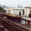 Gare de Suresnes (Hauts de Seine).