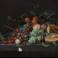 Jacob Van Walscapelle (1644-1727), A Still Life of Fruit on a Stone Ledge