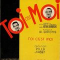 OCLC/FT - 5bis/7 - Toi c'est moi - Pills & Tabet (1934, 1936), Réda Caire & Danou (1934)