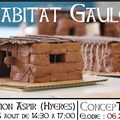 Ateliers thématiques - 6-12 ans: L'habitat gaulois! Avec ConcepTruelle!