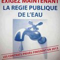 LETTRE OUVERTE AUX MEMBRES DU COMITE NATIONAL DE L'EAU. Par Jean-Luc Touly