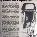 Retour de l'épicerie à Bruniquel début des années 1980