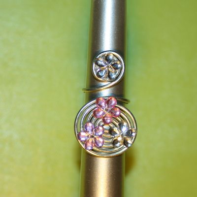 Bagues "fleur"