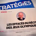TRIBUNE DE FRÉDÉRIC FOUGERAT DANS LE MAGAZINE STRATÉGIES SPÉCIAL JO