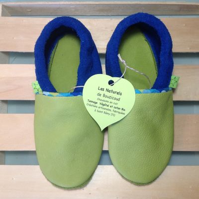 Chaussons Bio bicolores 