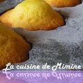 Madeleines citronnées et bien dodues (recette Lenôtre)