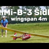 MiMi-B-3 Šídlo | 4m scale RC glider | 4K | Hranice 2024