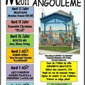 ANGOULÊME - 12, 19, 26 juillet et 2 août - MARDIS MUZIK