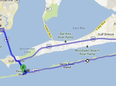 Road Trip en Floride - J05 - Pensacola Beach