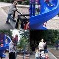 Parc avec mamy!