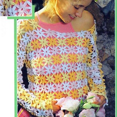 Top fleuri de Flower to wear page 45