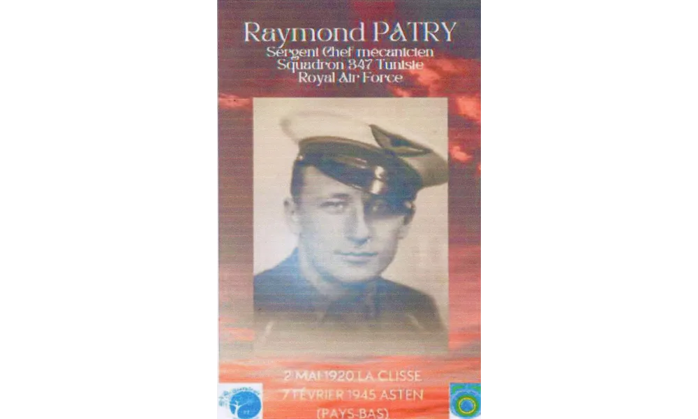 Raymond PATRY - Sgt/C mécanicien au Squadron 347