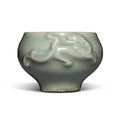 A 'Longquan' celadon-glazed 'dragon' cup, Southern Song dynasty (1127-1279)