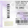 The Damned - Samedi 17 Novembre 2018 - Elysée Montmartre (Paris)