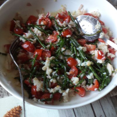 Salade de salicornes