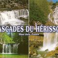 Une carte postale de Prénovel et de la cascade du Hérisson