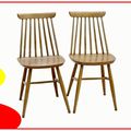 Chaises vintage scandinave 1960 esprit Tapiovaara Vendu