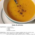 Soupe de potiron