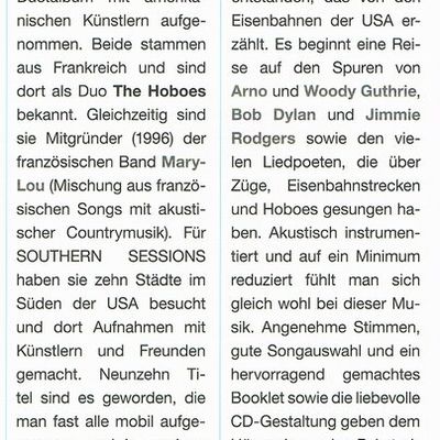 Review / chronique "No Fences" in germany / en allemagne