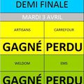 DEMI FINALE COUPE