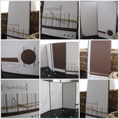 Carte de départ en retraite 'Prendre le temps'