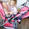POusette. com : une poussette double de compétition pour Sixtine
