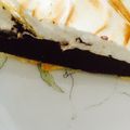 Tarte au chocolat noix de coco meringuée 