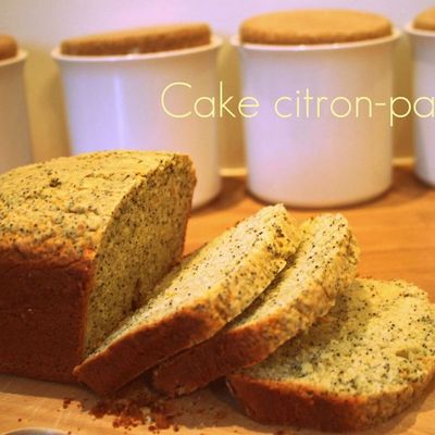 Cake au citron et pavot de Valérie