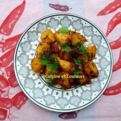 Pommes de terre nouvelles épicées au citron & aux herbes 