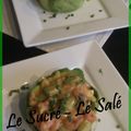 Salade d'avocat et crevettes