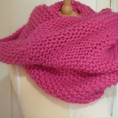 Snood rose (hyper long)