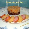 Potée de lentilles