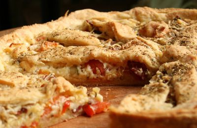 Tarte aux légumes d'été & Coppa