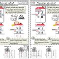 MATHS 12 CE1 : la soustraction posée avec des retenues