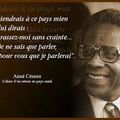 Victor Hugo, Aimé Césaire : le droit, la loi, l'invasion des idées. Jules Renard et la gentilesse. Prévert et la liberté.