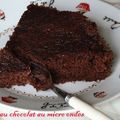 Gâteau au chocolat au micro-onde