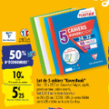Promo " koverbook clairefontaine " .