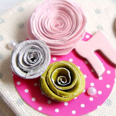 Mini album pour la naissance de Rose