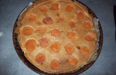 TARTE AMANDINE ET AUX ABRICOTS